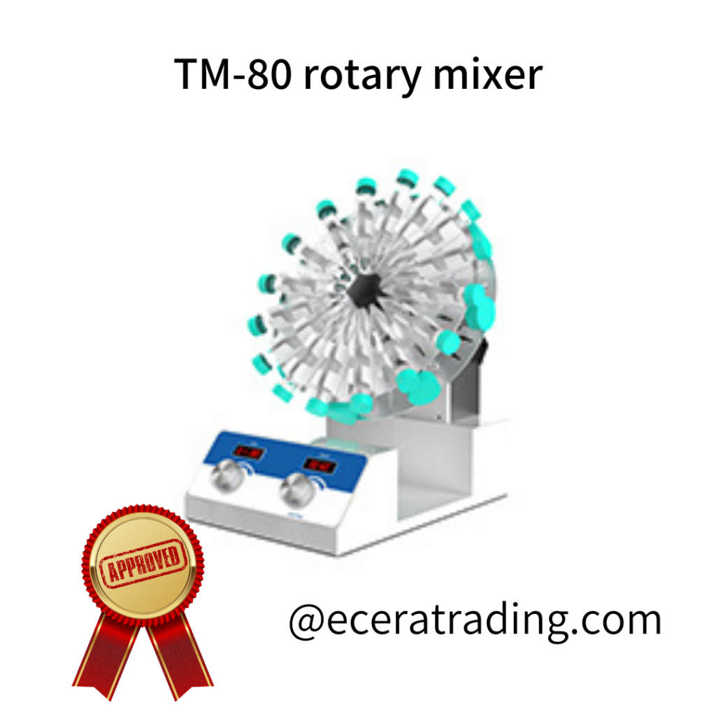 TM80 rotary mixer You Single source for Lab suplies, Equipaments